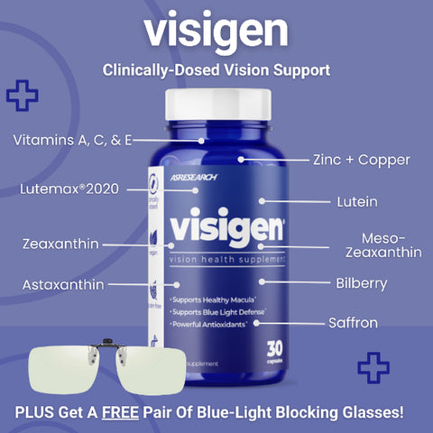 Visigen (+ FREE Blue-Light Glasses!)
